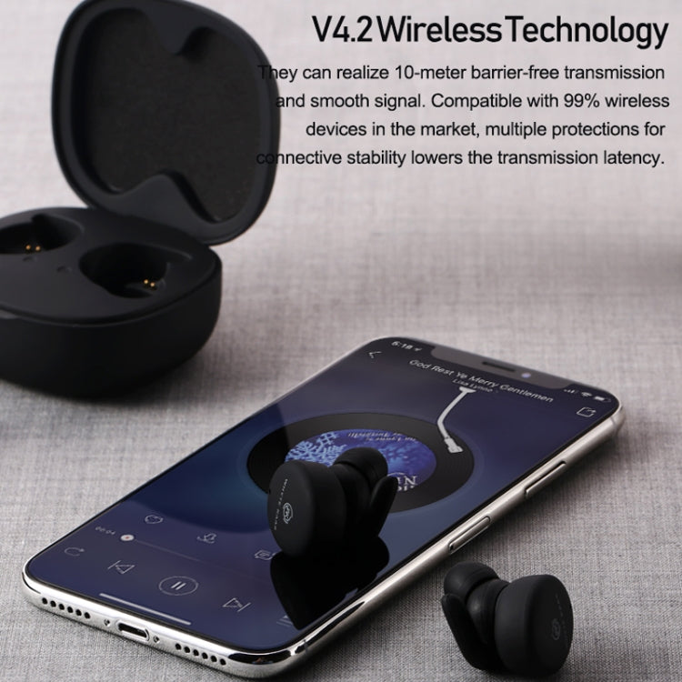 WK BD330 TWS Bluetooth 4.2 Wireless Bluetooth Earphone with Charging Case