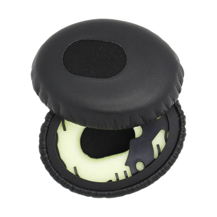 1 Pair For Bose QC3 / OE / ON-EAR Headset Cushion Sponge Cover Earmuffs Replacement Earpads(Black)
