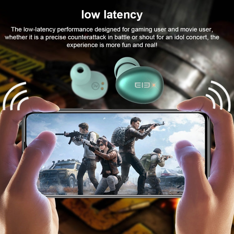 ELEPHONE Elepods S TWS IPX5 Waterproof Bluetooth 5.0 Smart Noise Cancelling Wireless Bluetooth Earphone with Charging Case