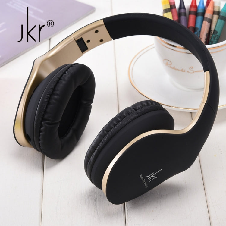 JKR-102 Collapsible Stereo Wired Headset with Microphone