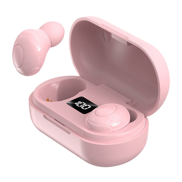 T8 TWS Intelligent Noise Cancelling IPX6 Waterproof Bluetooth Earphone with Magnetic Charging Box & Digital Display, Support Automatic Pairing & HD Call & Voice Assistant