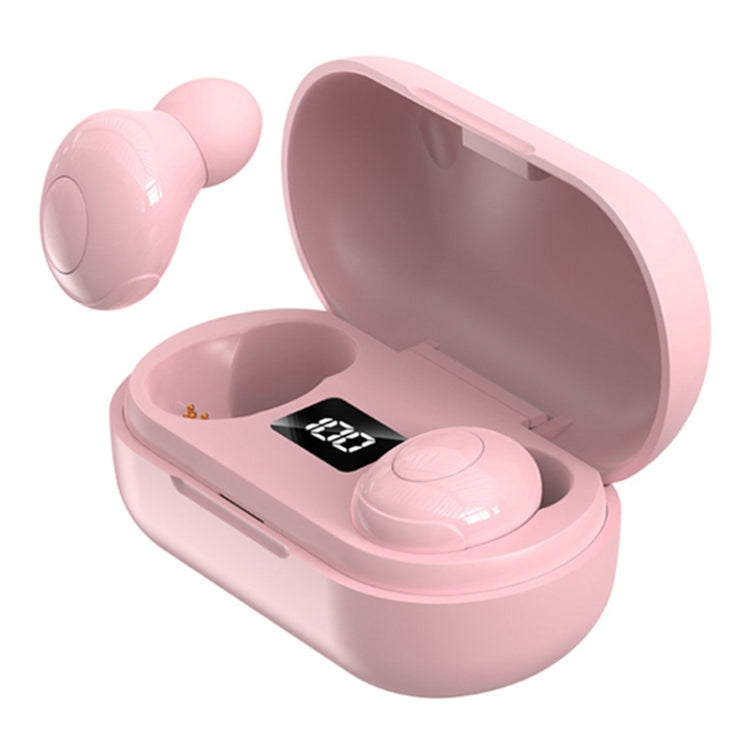 T8 TWS Intelligent Noise Cancelling IPX6 Waterproof Bluetooth Earphone with Magnetic Charging Box & Digital Display, Support Automatic Pairing & HD Call & Voice Assistant