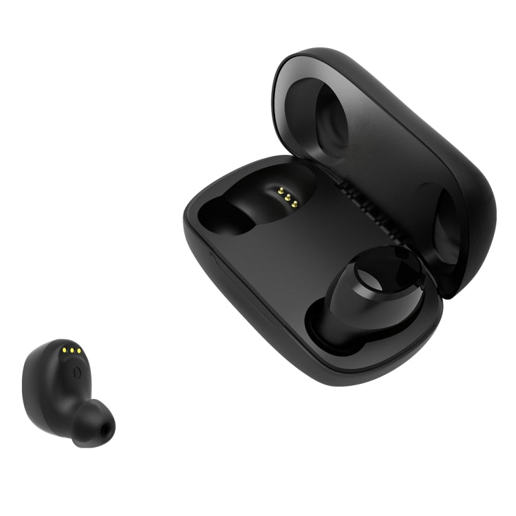 [HK Warehouse] Blackview AirBuds 1 TWS Noise Cancelling Wireless Bluetooth Earphone with Charging Box, Support Auto Pairing & Auto Play Music & Voice Assistant(Black)
