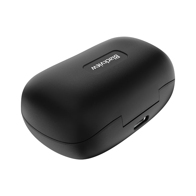 [HK Warehouse] Blackview AirBuds 1 TWS Noise Cancelling Wireless Bluetooth Earphone with Charging Box, Support Auto Pairing & Auto Play Music & Voice Assistant(Black)