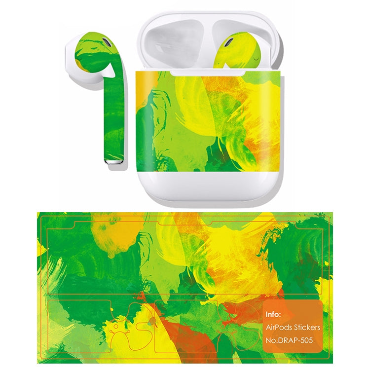DRAP-505 Airpods Earphones Full Coverage Sticker Earphone Box Anti-lost Protective Film