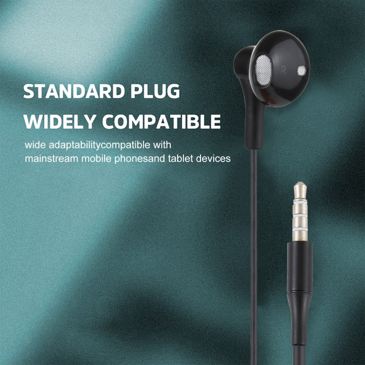 3.5mm Plug Wired in-ear Earphone, Support Wire Control, Cable Length: 1m