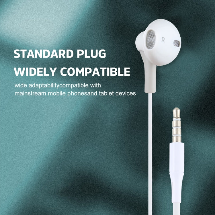 3.5mm Plug Wired in-ear Earphone, Support Wire Control, Cable Length: 1m