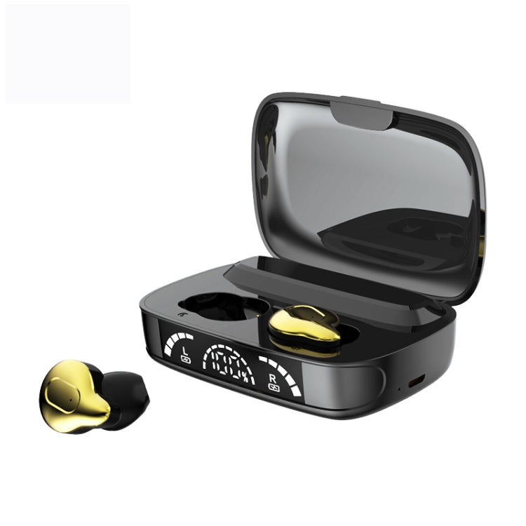 C10 Bluetooth 5.1 TWS Digital Display Wireless Bluetooth Earphone with Charging Box, Support Touch & Siri & Battery Display
