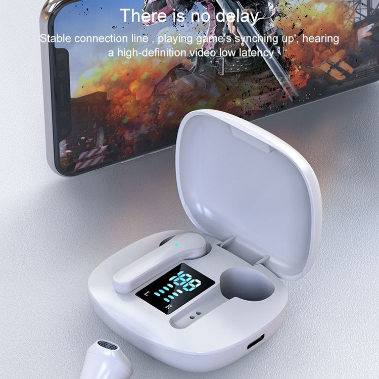 JS36 Bluetooth 5.0 TWS Semi-in-ear Stereo True Wireless Bluetooth Earphone