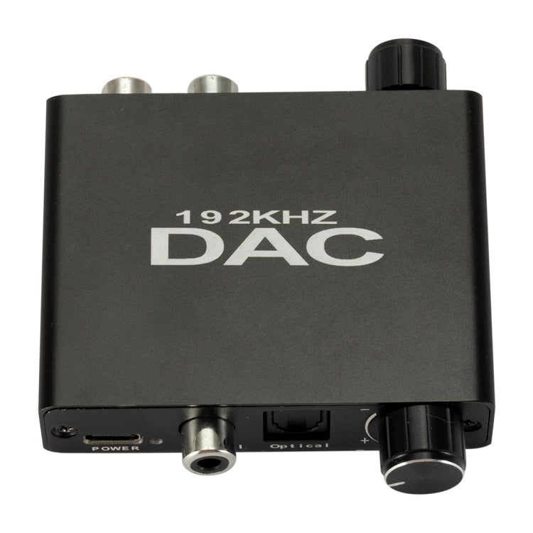 YP025 192KHz SPDIF / Optical / Toslink / Coaxial to 3.5mm and RCA DAC Tuning Digital-analog Converter