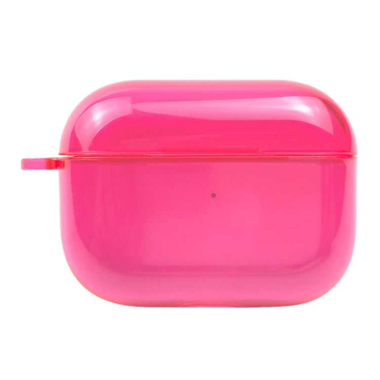 For AirPods Pro PC Wireless Earphone Protective Case Cover with Lanyard Hole