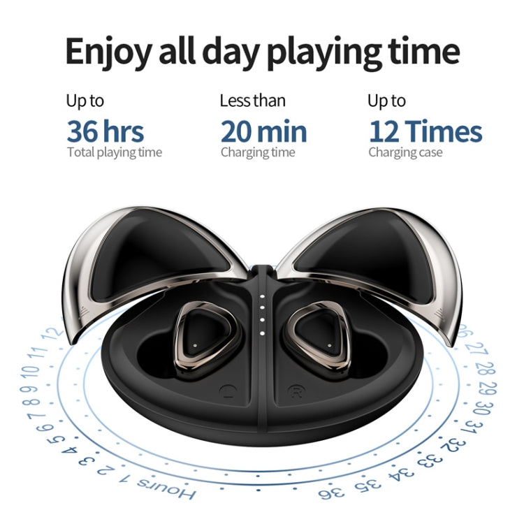 M2-HB Bluetooth 5.0 TWS Stereo Music Wireless Bluetooth Earphone