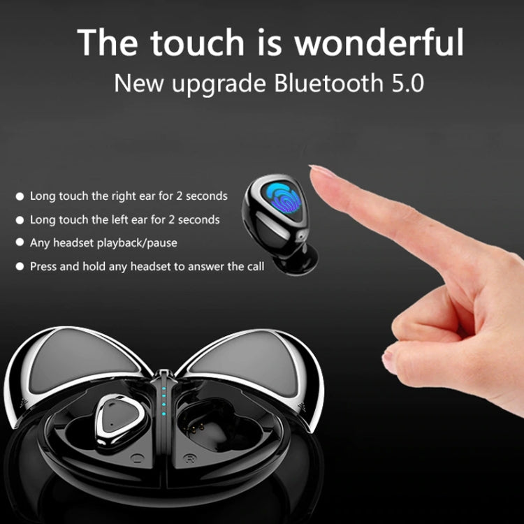 M2-HB Bluetooth 5.0 TWS Stereo Music Wireless Bluetooth Earphone
