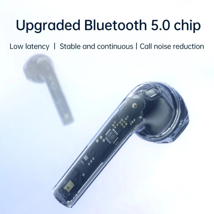 MX503-SP Bluetooth 5.0 TWS Sports True Wireless Bluetooth Earphone (Transparent)