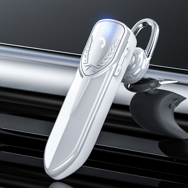 M81 CVC Noise Reduction Unilateral Business Ear-mounted Bluetooth Earphone, Support Siri & One for Two