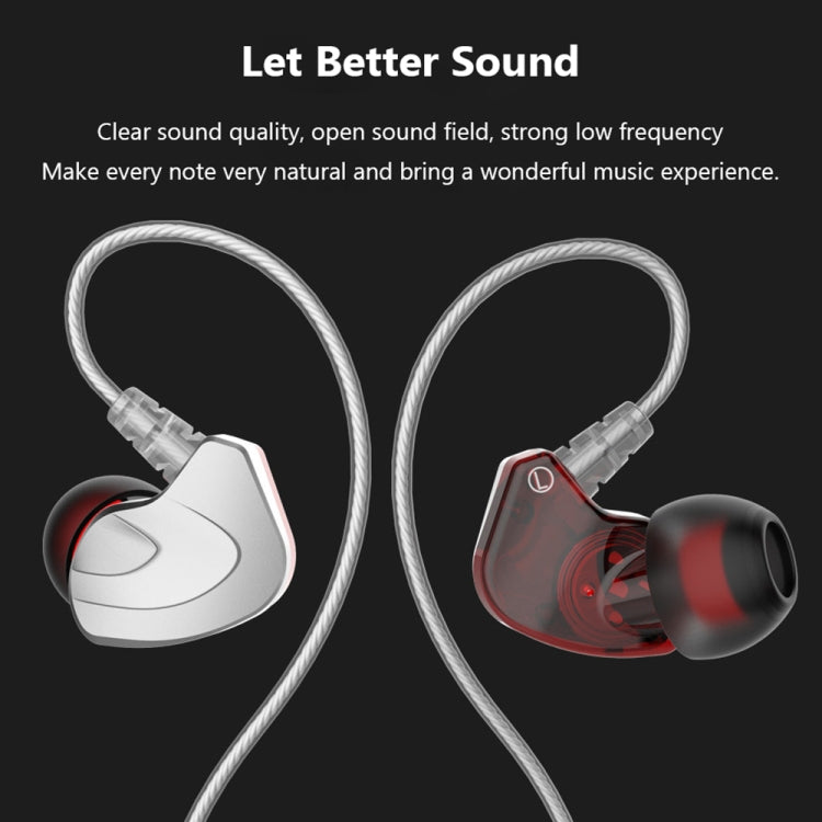 S2000 3.5mm Interface E-sports Chicken Game Wired Earphone with Wire-controlled Microphone