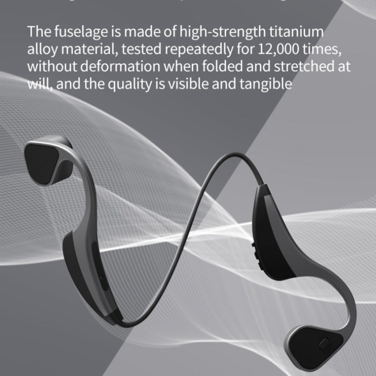 K8 Bone Conduction Bluetooth 5.0 Sports Running Earphone