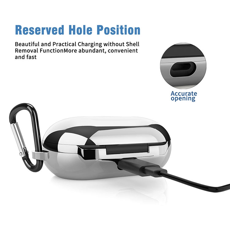 For Galaxy Buds Shockproof Wireless Bluetooth Earphone TPU Silicone Plating Protective Case