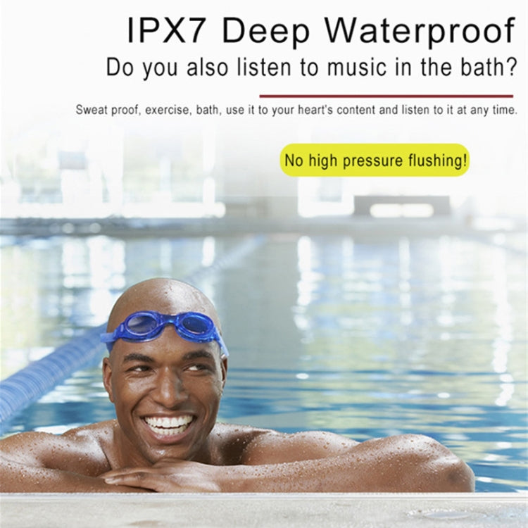 X26 DC 5V TWS IPX7 Waterproof Bluetooth 5.0 Wireless Touch Bluetooth Earphone with Charging Box, Support HD Call(Grey)