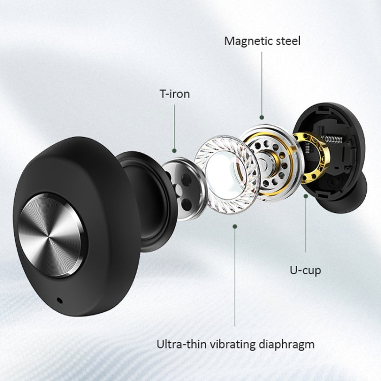 USAMS USAMS-ES001 Bluetooth 5.0 Mini TWS Binaural Wireless Bluetooth Earphone