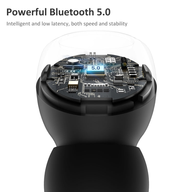 USAMS USAMS-ES001 Bluetooth 5.0 Mini TWS Binaural Wireless Bluetooth Earphone