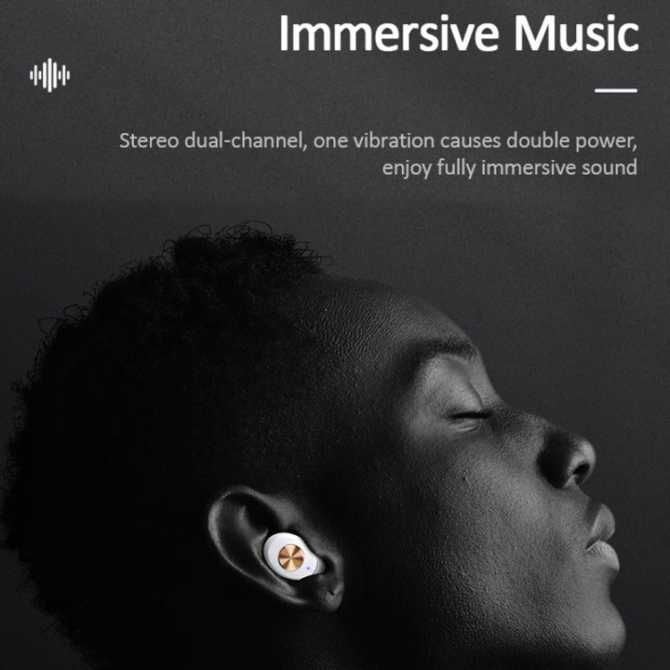 USAMS USAMS-ES001 Bluetooth 5.0 Mini TWS Binaural Wireless Bluetooth Earphone