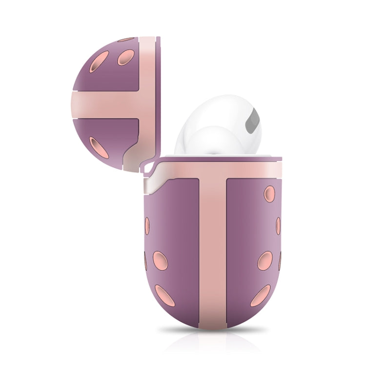 For AirPods Pro Wireless Earphone Honeycomb Silicone Protective Case