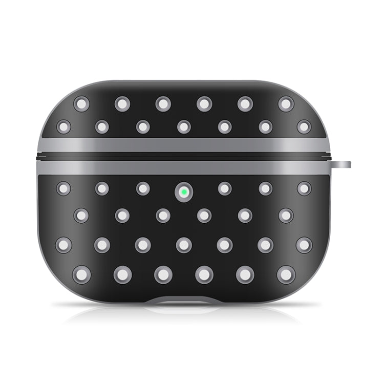 For AirPods Pro Wireless Earphone Honeycomb Silicone Protective Case