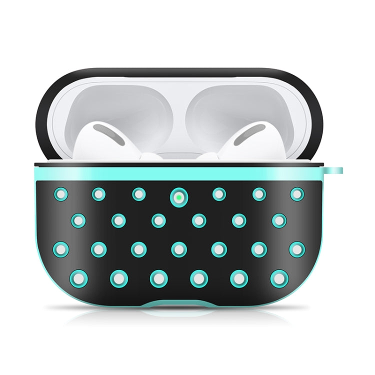 For AirPods Pro Wireless Earphone Honeycomb Silicone Protective Case