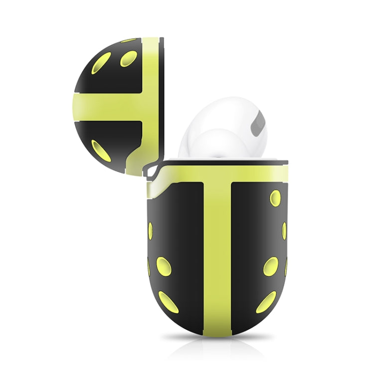 For AirPods Pro Wireless Earphone Honeycomb Silicone Protective Case