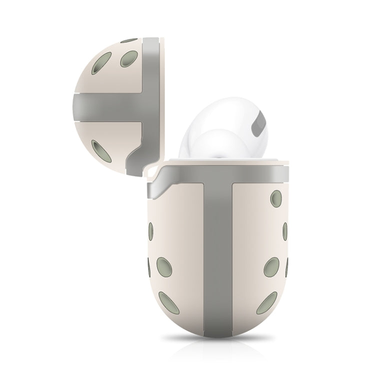 For AirPods Pro Wireless Earphone Honeycomb Silicone Protective Case