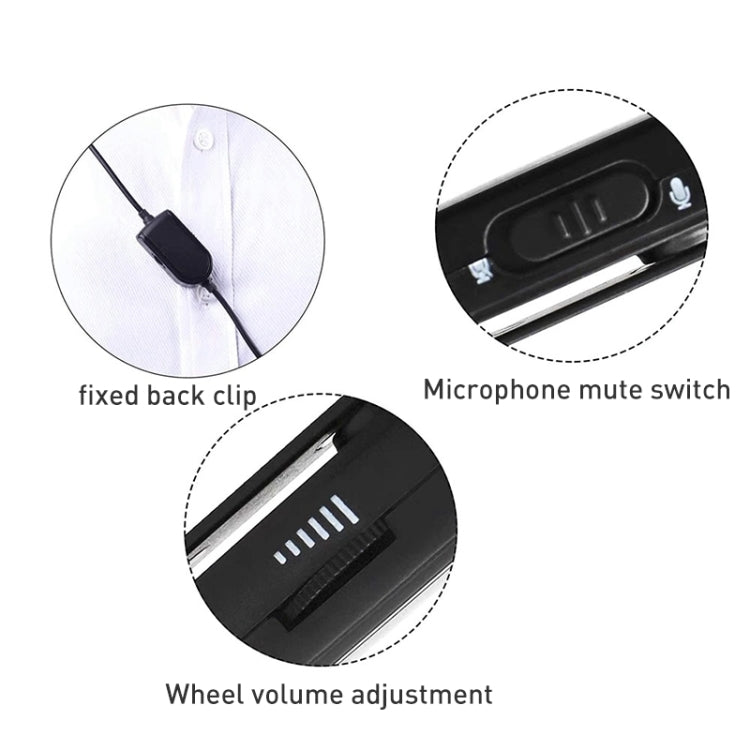 ZS0140 Headphone Audio USB Cable with Mic for BOSE QC35II QC45 (Black)