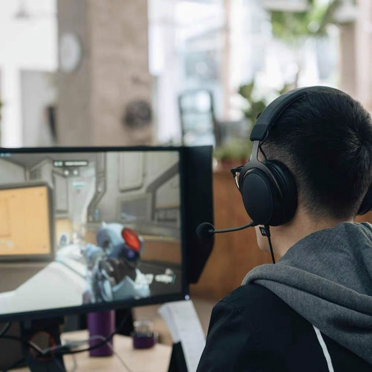 ZS0140 Headphone Audio USB Cable with Mic for BOSE QC35II QC45 (Black)