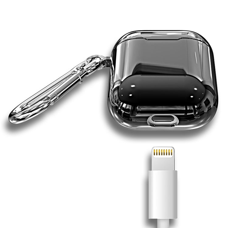 Electroplated TPU Earphones Shockproof Protective Case for Apple AirPods 1/2