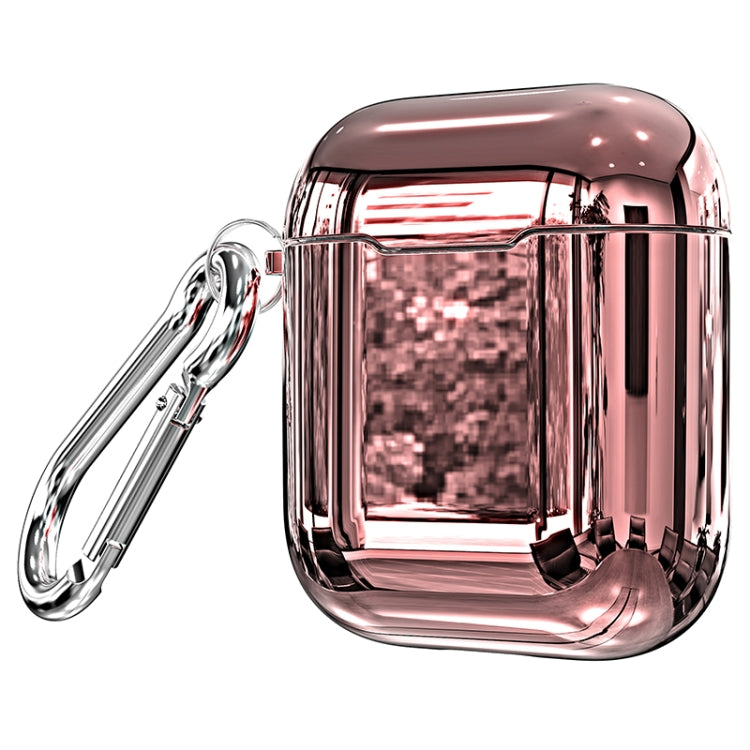 Electroplated TPU Earphones Shockproof Protective Case for Apple AirPods 1/2