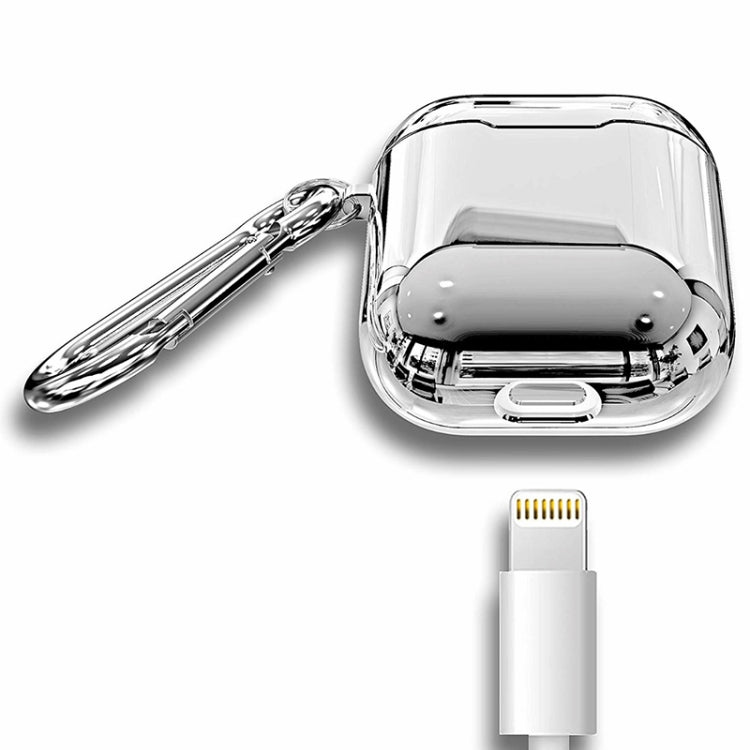 Electroplated TPU Earphones Shockproof Protective Case for Apple AirPods 1/2