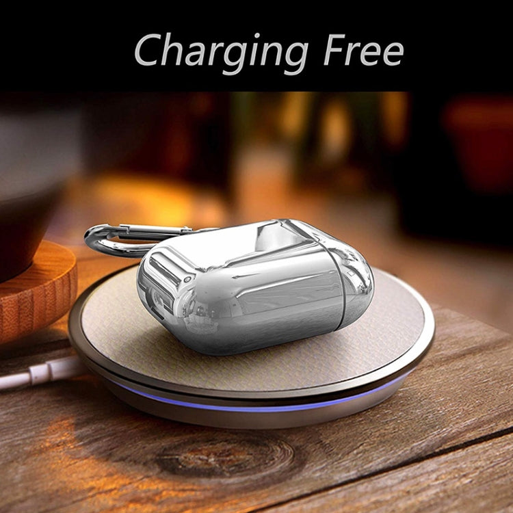 Electroplated TPU Earphones Shockproof Protective Case for Apple AirPods 1/2