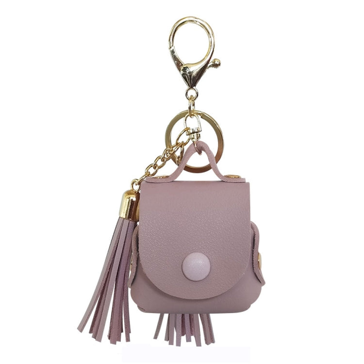 Leather Tassels Earphones Shockproof Protective Case for Apple AirPods 1/2