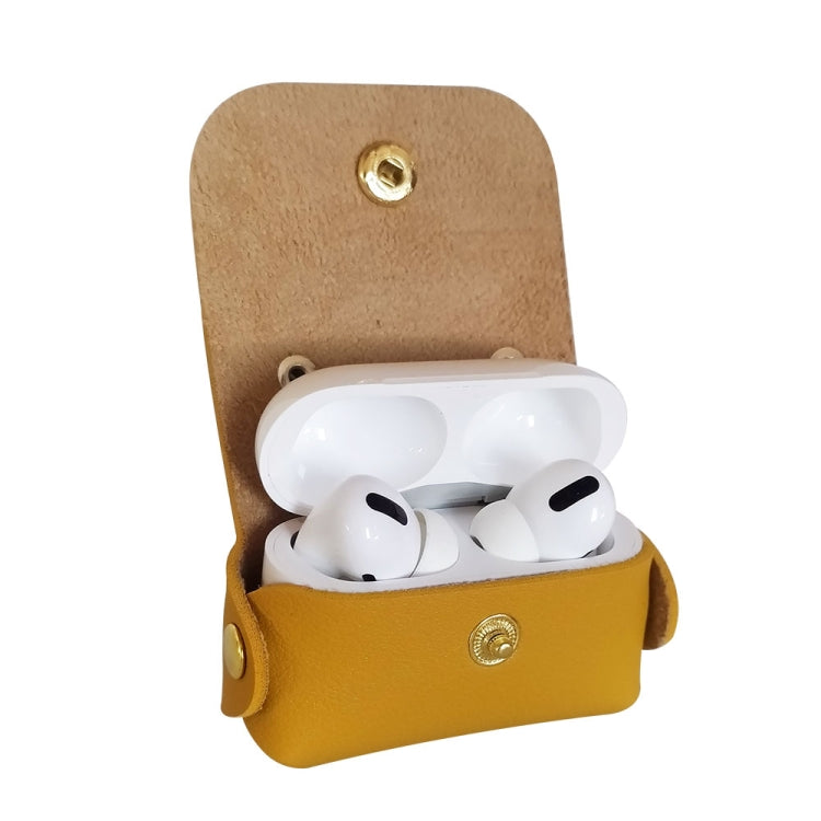 Leather Tassels Earphones Shockproof Protective Case for Apple AirPods 1/2