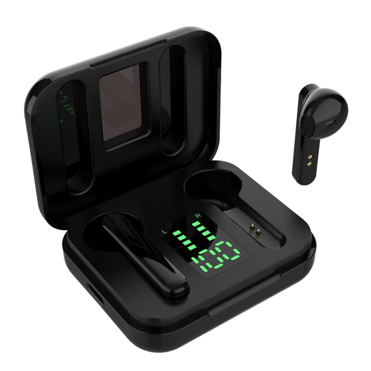 L12 Bluetooth 5.0 TWS Touch Digital Display Wireless Bluetooth Earphone with Charging Box