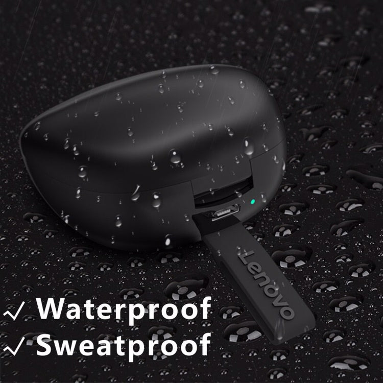 Original Lenovo HT06 TWS Wireless Stereo Touch Bluetooth Earphone with Charging Box, Support HD Call & IOS Battery Display