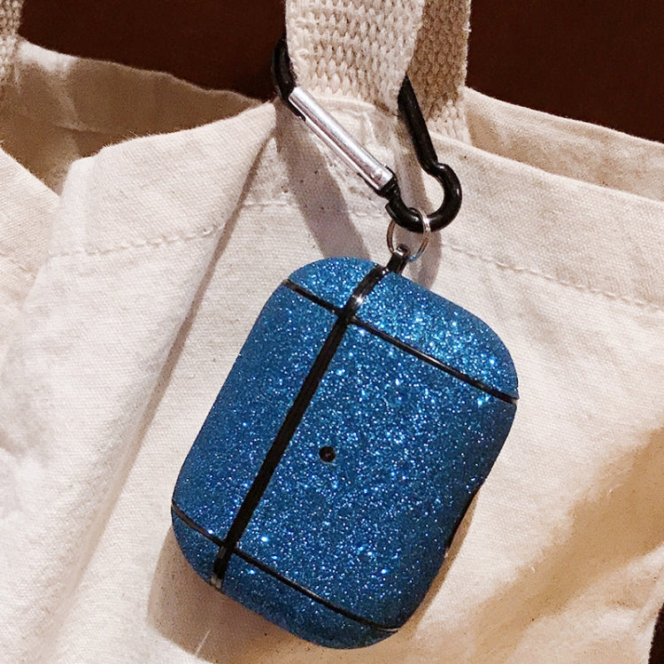 For Apple AirPods Pro Glitter Grid Earphone Protective Case
