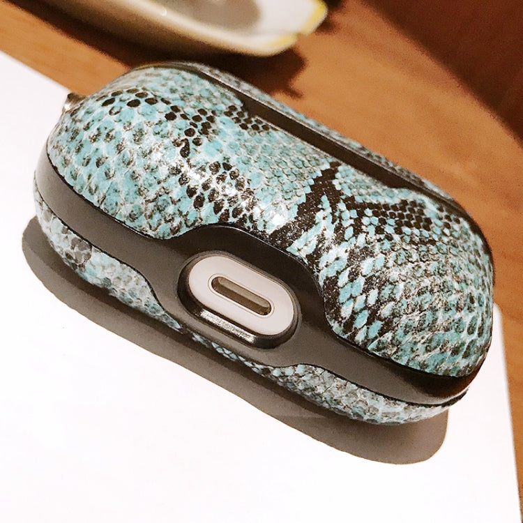 For Apple AirPods Pro Snake Skin Pattern Earphone Protective Case