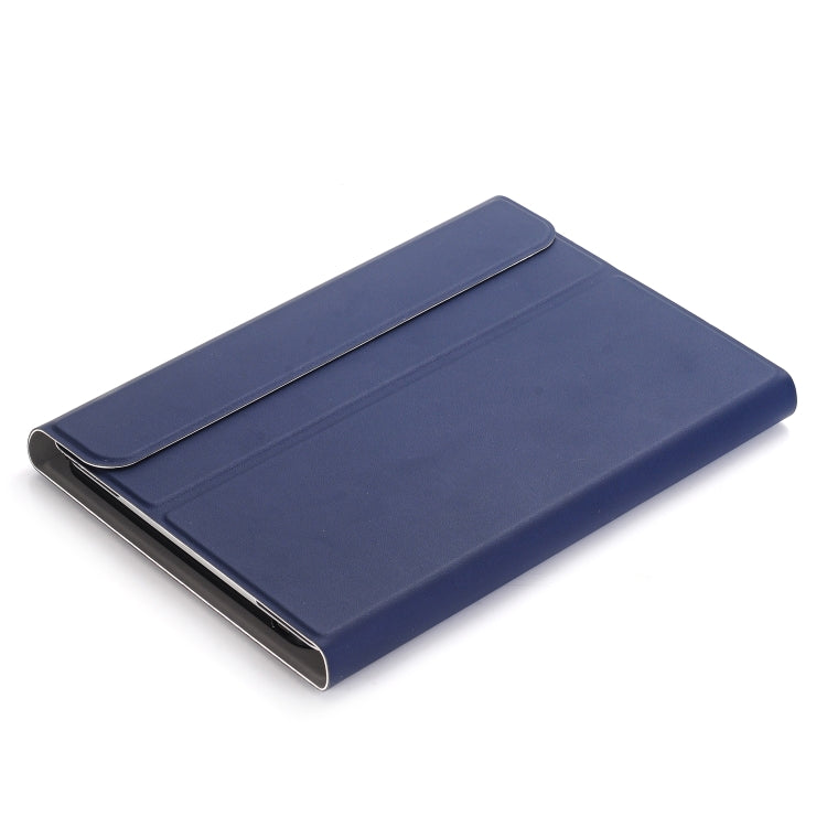 A05 Bluetooth 3.0 Ultra-thin ABS Detachable Bluetooth Keyboard Leather Tablet Case for iPad mini 5, with Holder