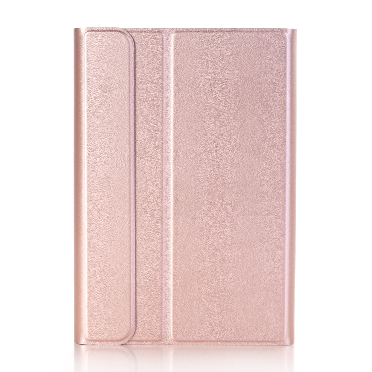 A05 Bluetooth 3.0 Ultra-thin ABS Detachable Bluetooth Keyboard Leather Tablet Case for iPad mini 5, with Holder