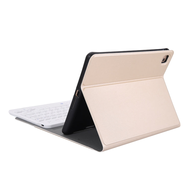 A05B Bluetooth 3.0 Ultra-thin ABS Detachable Bluetooth Keyboard Leather Tablet Case for iPad mini 5 / 4 / 3 / 2, with Holder