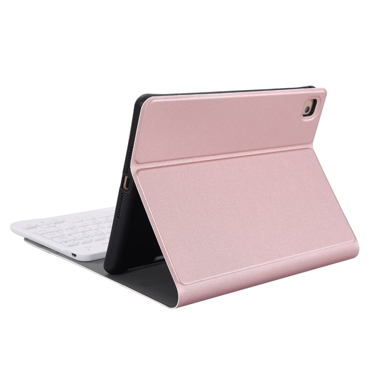 A05B Bluetooth 3.0 Ultra-thin ABS Detachable Bluetooth Keyboard Leather Tablet Case for iPad mini 5 / 4 / 3 / 2, with Holder