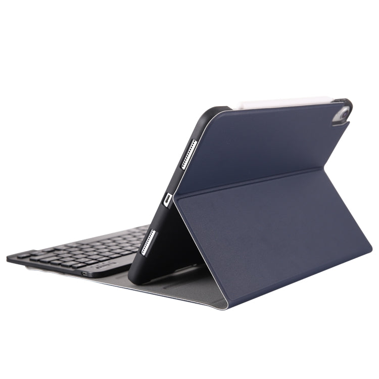 A11B Bluetooth 3.0 Ultra-thin ABS Detachable Bluetooth Keyboard Leather Tablet Case for iPad Pro 11 inch ï¼ˆ2018ï¼‰, with Pen Slot & Holder