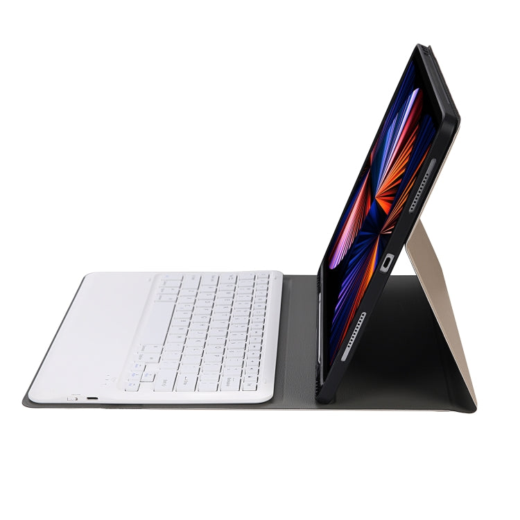 A12B Bluetooth 3.0 Ultra-thin Detachable Bluetooth Keyboard Leather Tablet Case for iPad Pro 12.9 inch ï¼ˆ2018ï¼‰, with Pen Slot & Holder