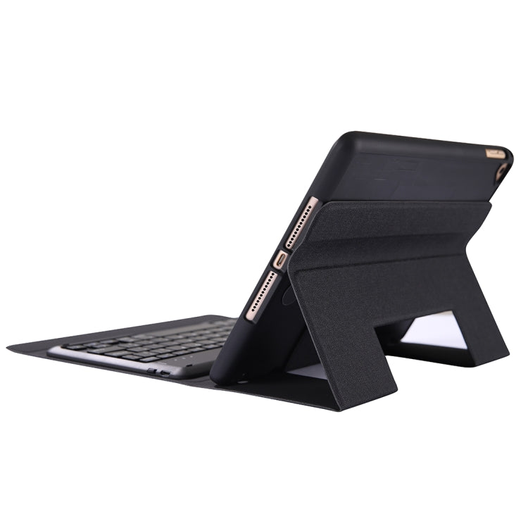 K07B Bluetooth 3.0 Ultra-thin One-piece Bluetooth Keyboard Leather Tablet Case for iPad 9.7 (2018) / 9.7 inch (2017) / Pro 9.7 inch / Air 2 / Air, with Pen Slot & Holder